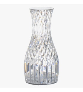 Masa Üstü Sürahi Model USB Şarjlı Kumandalı Işık Modlu 16 Farklı Kristal Akrilik Led