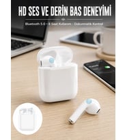 2.nesil Tws Bluetooth Kulaklık Yüksek Ses Kaliteli Yeni Nesil