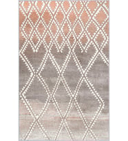 Eliana Home Baskılı, Yıkanabilir Kaymaz Taban Salon Halısı LNA1179 100x150 cm (Pembe)