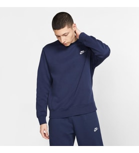 NSW Club Fleece Crew Lacivert Erkek Sweatshirt
