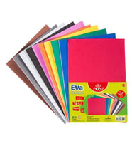 BuBu Yapışkanlı Eva 20x30 cm 10 Renk 