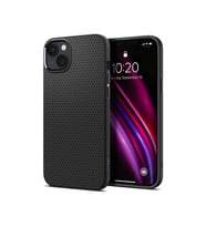 Spigen iPhone 14 Plus ile Uyumlu Kılıf Liquid Air Matte Black (Siyah)