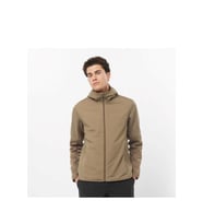 Salomon C22968 Outlıne Hybrıd Warm Hd Primaloft® Thermoplume Yalıtımı Erkek Montu - KAHVERENGİ