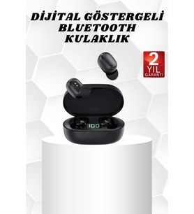 Kablosuz Kulak İçi Bluetooth Kulaklık Stereo Dokunmatik Kontrollü Kulaklık