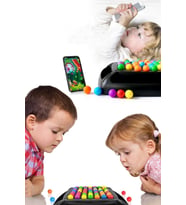 Oyuncak Candy Game Eşleştirme Oyunu Renkli Toplar Şeker Oyunu Eğitici Zeka Geliştirici
