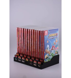 Nintendo Switch Oyun Standı ve Kartuş Tutucu Organizer - 12 Kutu + 12 Kaset Kapasiteli Masaüstü Düzenleyici