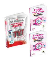 YKS-TYT AYT FENBİLİMLERİ EKONOMİK SET TYT Fen TEK KİTAP - AYT Fizik ve AYT Kimya