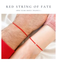 Red String Kader Bağı Sevgili Bilekliği