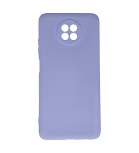 Xiaomi Redmi Note 9 5g Kılıf Nano İçi Kadife Silikon - Lila