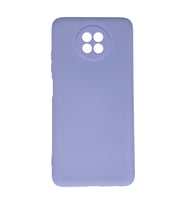 Xiaomi Redmi Note 9 5g Kılıf Nano İçi Kadife Silikon - Lila