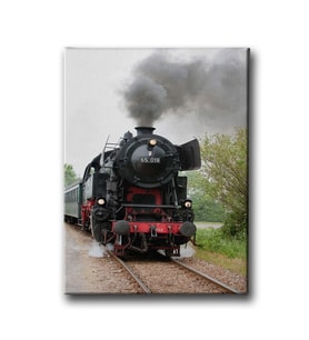 Kara Tren Canvas Tablo ATD110
