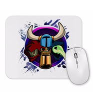 Shovel Knight Head Mouse Pad