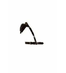 Mulvxbrf Brf02 Siyah Kadın Kemer Deri Harness Tokalı Bel Aksesuarı - Brf1033 (Mulvix)