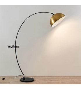 mylights retro  vintage  rustik mafsalı harekli lambader köşe lambası  yerden aydınlatma (Siyah)