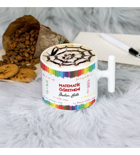 Matematik Öğretmeni Latte Fincanı 003