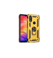Mopal Huawei P Smart 2020 6,21 İnc Yüzüklü Tank Telefon Kılıfı (Sarı)