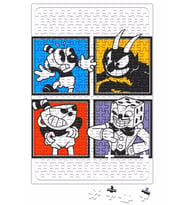 Cuphead Characters Puzzle 240 Parça Yapboz