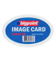 Bigpoint Akrilik İsimlik Oval Şeffaf