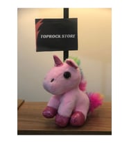 Sevimli Unicorn Peluş Oyuncak Hediyelik Oyuncak Anahtarlık Uyku Arkadaşı 12 cm (Çok Renkli)