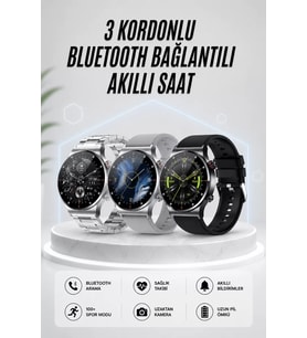 Northcity Akıllı Saat AMOLED Ekran - Bluetooth Sesli Görüşme, Nabız Ölçer ve NFC Destekli