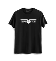 Rammstein Resim Baskılı Çocuk Siyah Tshirt
