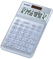 Casio JW-200SC-BU 12 Hane Mavi Masa Üstü Hesap Makinesi