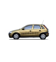 Opel Corsa C Krom Cam Çıtası 4 Prç 2000-2006