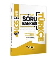 2024 8.Sınıf LGS Türkçe Yeni Nesil Soru Bankası (Sınava Hazırlık, Okula Yardımcı