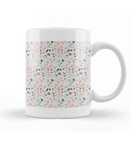 Pastel Terrazzo Tasse Kupa Bardak Porselen