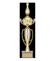 ODAK KUPA - Figürlü Kupalar - Bowling / Pin Figürlü Kupalar FG-072 C - 48 cm