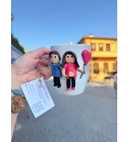 Baby Shower Cinsiyet Hediye Kupa Kız