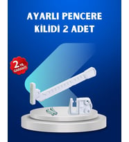 Pencere Güvenlik Kilidi Açılma Sınırlayıcı Aparat 2 Adet