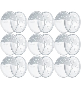 Mycey Ultra Yumuşak Göğüs Kalkanı Seti (9 Lu Set) (Şeffaf)