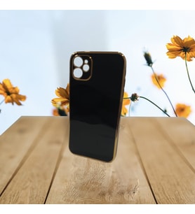 İphone 11 Lens Korumalı Kaliteli Silikon Telefon Kılıfı (Siyah)