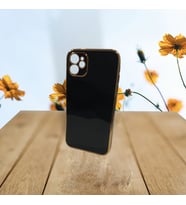 İphone 11 Lens Korumalı Kaliteli Silikon Telefon Kılıfı (Siyah)