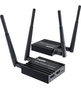 TAPLİN Wireless HDMI Extender 4K H.265 1920x1080p/60Hz 200 Metre - THE-4200