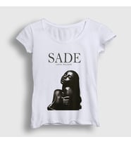 Presmono Kadın Beyaz Love Deluxe Sade T-Shirt 555018tt