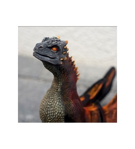 Rhaegal Ejderha Game Of Thrones Drogon Boyalı Figür 15 Cm (büyük Boy)