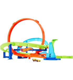 Hot Wheels Bumerang Çemberli Yarış Pisti (Çok Renkli)