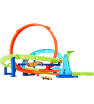 Hot Wheels Bumerang Çemberli Yarış Pisti (Çok Renkli)