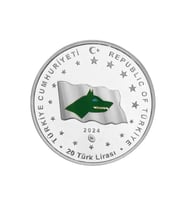 AgaKulche Göktürk İmparatorluğu Gümüş Sikke Coin