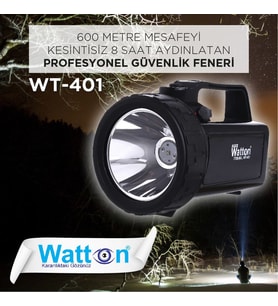 Güvenlik Feneri 30 W Kuvvetinde Wt-401