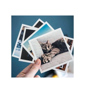 50 adet 10cm x 10cm Kare Fotoğraf Baskı