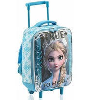 Frozen Elsa True To Myself Çekçekli Anaokulu Çantası