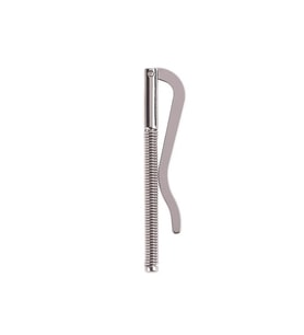 SPELT Metal Kağıt Para Tokası Kart Tutucu Klips Yaylı Cüzdan Ataş Gümüş Rengi