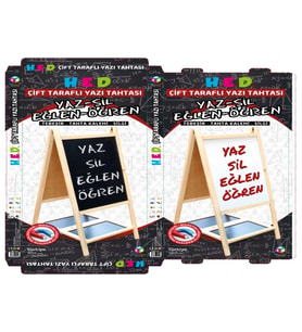 Yazı Tahtası Çift Taraflı Ayaklı Mıknatıslı Yazı Tahtası Seti 110 X 60