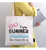 Enjoy Summer Tasarım Plaj Çantası