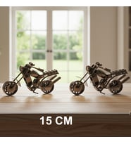 Metal Bilyeli Motor Küçük Boy Dekor – 15 Cm (Karışık)