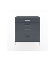 Arges Şifonyer 4 Çekmeceli 88x30x96 Antrasit-Antrasit