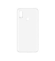 Xiaomi Mi 8 Pil Kapağı Cam - Lens Hariç (Beyaz)